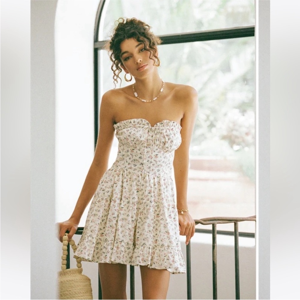 NWT Sold Out Sabo Skirt Sahara Dress Rose Print